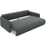 Makamii Siva sklopiva/s prostorom za odlaganje sofa 216 cm Nanea – | shoptok.hr