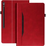 AVIZAR Ohišje za Samsung Tab S10 FE Plus Flap Wallet Video Holder, Rdeča, (5000014427) | Shoptok.si