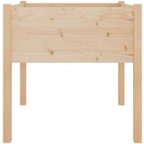  Vrtne sadilice 2 kom 70 x 70 x 70 cm od masivne borovine | shoptok.hr