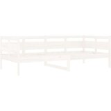  Dnevni ležaj bijeli od masivne borovine 90 x 200 cm | shoptok.hr