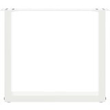  Noge za stolić U-oblika 2 kom bijele 50x(42-43) cm čelik | shoptok.hr