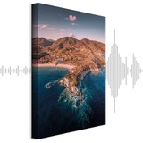  Slika - Cliff in Kalamitsi (1 Part) Vertical 60x90 Akustična | shoptok.hr