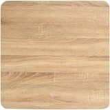 Bistro stol svjetlosmeđi 60 x 60 cm MDF | shoptok.hr