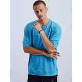 DStreet T-shirt męski chabrowy | Shoptok.si