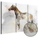  Slika - Fiery Steed (3 Parts) 120x80 Premium Print | shoptok.hr