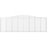  Lučne gabionske košare 3 kom 400x30x120/140cm pocinčano željezo | Eponuda.com