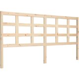  Posteljno vzglavje 185,5x4x100 cm trdna borovina, (20684991) | Shoptok.si