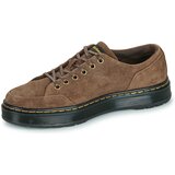 Dr. Martens Brookline 6 Eye 6 Eye Shoe Dark Brown Bronx Suede Smeđa | shoptok.hr