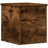  Kutija za pohranu boja hrasta 30 x 35 x 35 cm konstruirano drvo | shoptok.hr