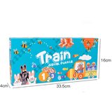  Drvene vlak puzzle | shoptok.hr