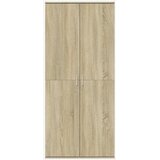  Visoka komoda hrasta sonome 80x35x180 cm od konstruiranog drva | shoptok.hr