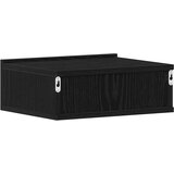  Viseče nočne omarice 2 kosa črn hrast 40x32x15 cm inženirski les, (5000107279) | Shoptok.si