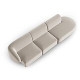 Milo Casa Bež žametna sedežna garnitura levi kot 311 cm Paolo – | Shoptok.si
