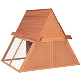vidaXL Kavez za zečeve 152 x 127 x 109,5 cm od masivne jelovine | shoptok.hr