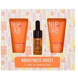 NIP+FAB Illuminate Brightness Boost set: serum za obraz Vitamin C Fix Serum 20 ml + gel krema za obraz Vitamin C Fix Hybrid Gel Cream 20 ml + serum za obraz Vitamin C Fix Concentrate Extreme 10 ml za ženske | Shoptok.si