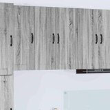 VidaXL zidni kuhinjski ormarić s policom siva sonoma 60 x 31 x 80 cm VidaXL zidni kuhinjski ormarić s policom siva sonoma 60 x 31 x 80 cm Slike