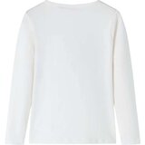  Dječja majica dugih rukava prljavo bijela boja 116 | shoptok.hr