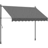 Maison Chic Zložljiva tenda - Senčniki antracit 250x150 cm tkanina in jeklo, (22038564) Cene
