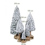 Molarem Home Umjetno božićno drvce - NATUR GORSKA SMREKA SNJEŽNA 120 cm | shoptok.hr