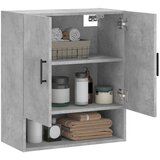  Zidni ormarić boja betona 60 x 31 x 70 cm od konstruiranog drva Siva | shoptok.hr