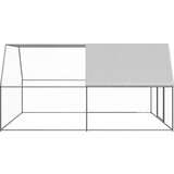 vidaXL Vanjski kavez za kokoši 3 x 4 x 2 m od pocinčanog čelika | shoptok.hr