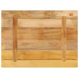 Stolna ploča 70x60x2,5 cm pravokutna masivno grubo drvo manga | shoptok.hr