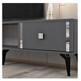 Hanah home tv polica doruk anthracite silver