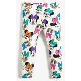 Koton Baby Girl Minni Mouse And Daisy Duck Licensed Elastic Waist Printed Leggings 3smg40008ak