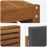  Set vanjskih sofa 7 kom. Prirodna i antracit | shoptok.hr