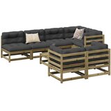  8-dijelni set vrtnih sofa od impregnirane borovine | Eponuda.com