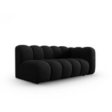 Micadoni Home črno-antracitno siv modul za sedežno garnituro (desni kot) lupine | Shoptok.si