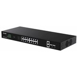 Tenda stikalo Giga 18-port rack 16x PoE 2xSFP TEG1120P-16-150W | Shoptok.si
