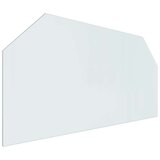 Staklena ploča za kamin šesterokutna 120 x 60 cm | shoptok.hr