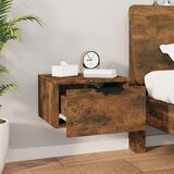  Zidni noćni ormarići 2 kom dimljenog hrasta 34 x 30 x 20 cm | Eponuda.ba