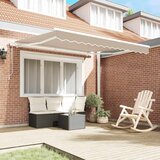  Povlačivi tende Bež 350 x 250 cm Tkanina i Aluminij | shoptok.hr