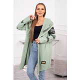 Kesi Coatee with subtitles light mint Cene