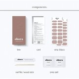 OHORA Gel Nail Sticker N Cream Beige nalepke za nohte odtenek NB-075 1 kos | Shoptok.si