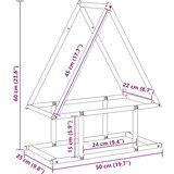 Stalak za drva antracit 50x25x60 cm hladno valjani čelik | shoptok.hr