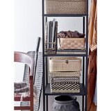Bloomingville Crni metalni stalak za odjeću 90x183x40 cm Valde – | shoptok.hr