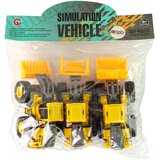  Set gradbenih vozil Construction 3u1 - rumena | Shoptok.si