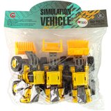  Set građevinskih vozila Construction 3u1 - žuta | shoptok.hr