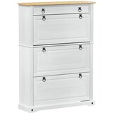  Ormar za cipele s ladicama Corona Bijelo 99 x 32 x 138 cm | Eponuda.ba