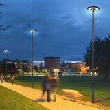  Brilagi - LED ulična lampa sa stubom visine 5 m URBANSPARK LED/120W/230V crna IP65 | Eponuda.com