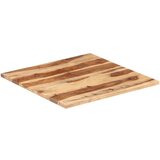 vidaXL Stolna ploča od masivnog drva šišama 25 - 27 mm 80 x 80 cm | shoptok.hr