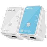 Amiko Mrežna vtičnica za električno omrežje 500 Mb/s, LAN / WiFi, komplet - PLN-502W Cene
