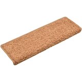  Preproge za stopnice 15 kosov 65x21x4 cm rjave, (20668981) | Shoptok.si