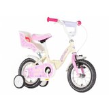 Visitor bicikl lovely little princess 12" belo roze Cene
