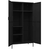  Ormar crni 90 x 50 x 180 cm čelični | shoptok.hr
