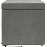  Stolica Temno siva 41 x 41 x 40 cm Samet in Umetno Leseno, (5000243297) | Shoptok.si