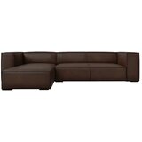 Windsor & Co Sofas Tamnosmeđa kožna kutna garnitura (lijevi kut) Madame - | shoptok.hr